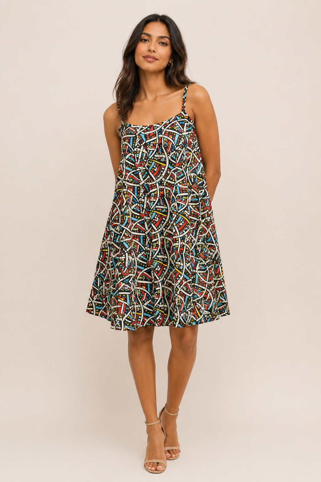 ndé robe fine bretelle