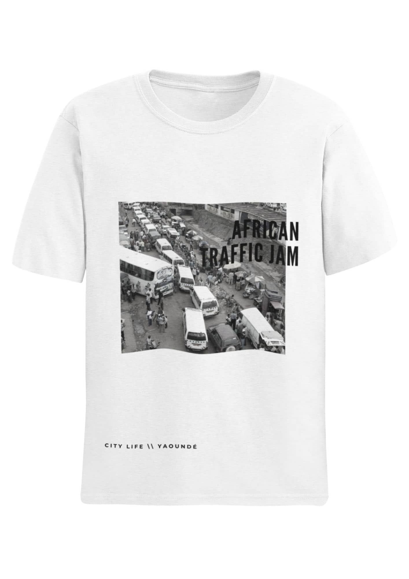 T-shirt African traffic jam