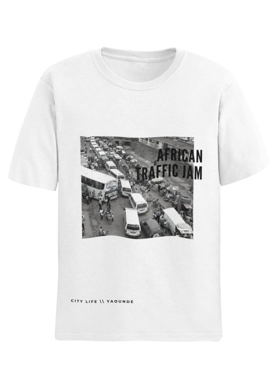 T-shirt African traffic jam